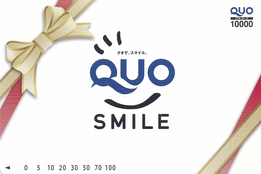 クオカード(QUOカード)(10000円)(SMILE)(10枚)