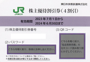 JR東日本株主優待券買取