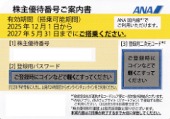 ANA株主優待券買取